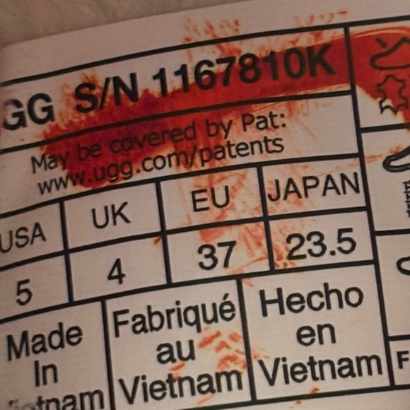 UGG Maxi Curly Tazz Slippers Big Kid’s 5 (Fits Women’s 7) - Picture 6 of 12